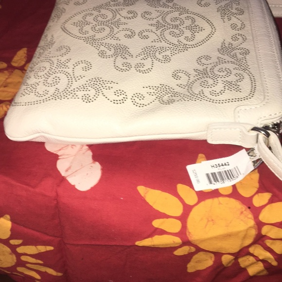 NWT - Brighton Pilar White Crossbody Purse - Picture 9 of 13